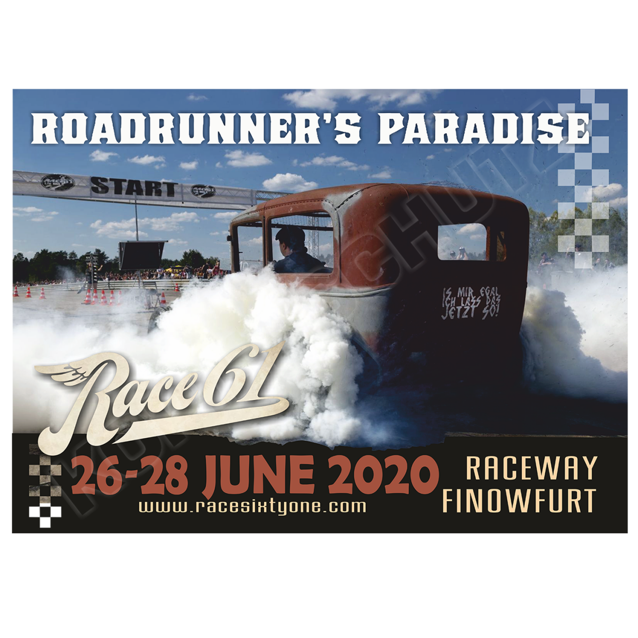 Race 61 Poster Festival Plakat 2020
