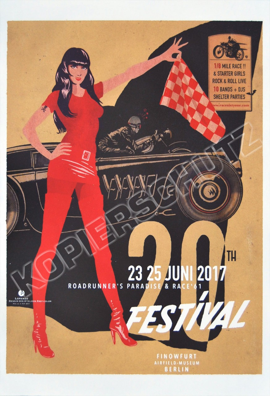 Race 61 Poster Special Edition