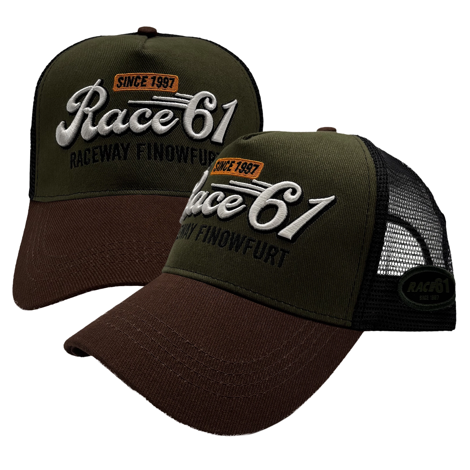 Race 61 Trucker Cap Logo mit Stick 