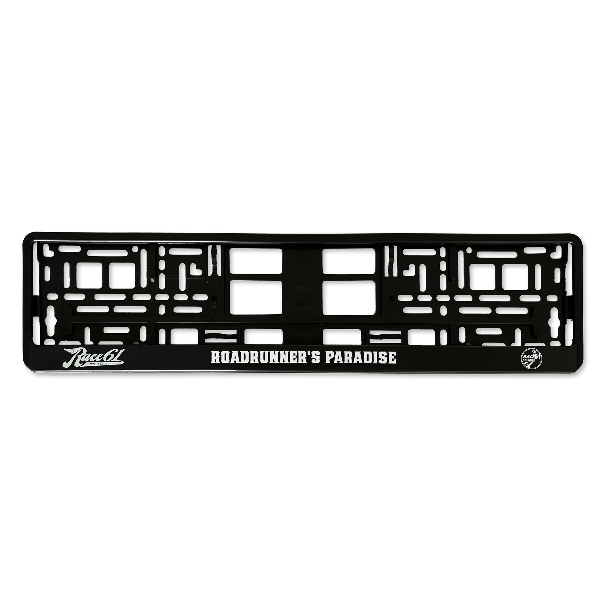 Race 61 Kennzeichenhalterung Set Schwarz