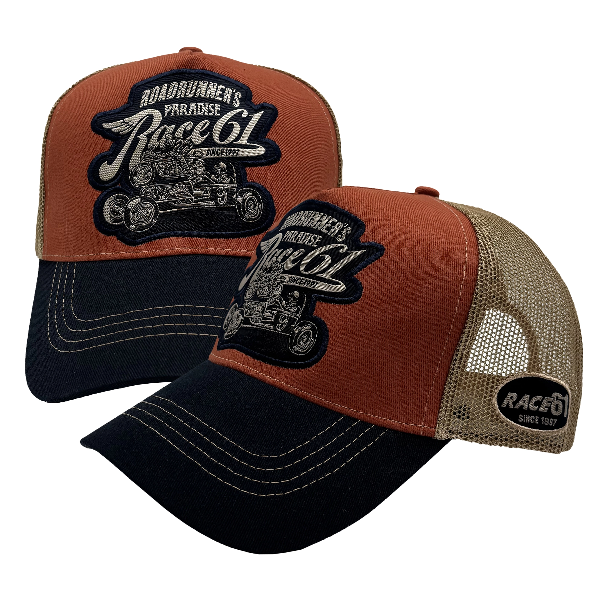 Race 61 Trucker Cap Season Opening 2025 mit Patch Unisex
