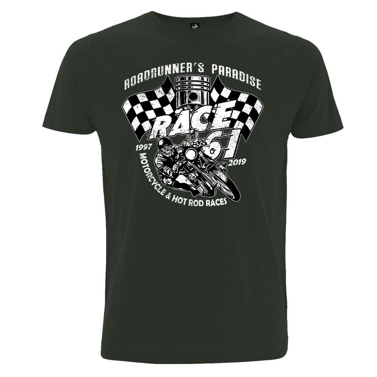 Race 61 T-Shirt Race 61 T-Shirt 1997-2019 Charcoal