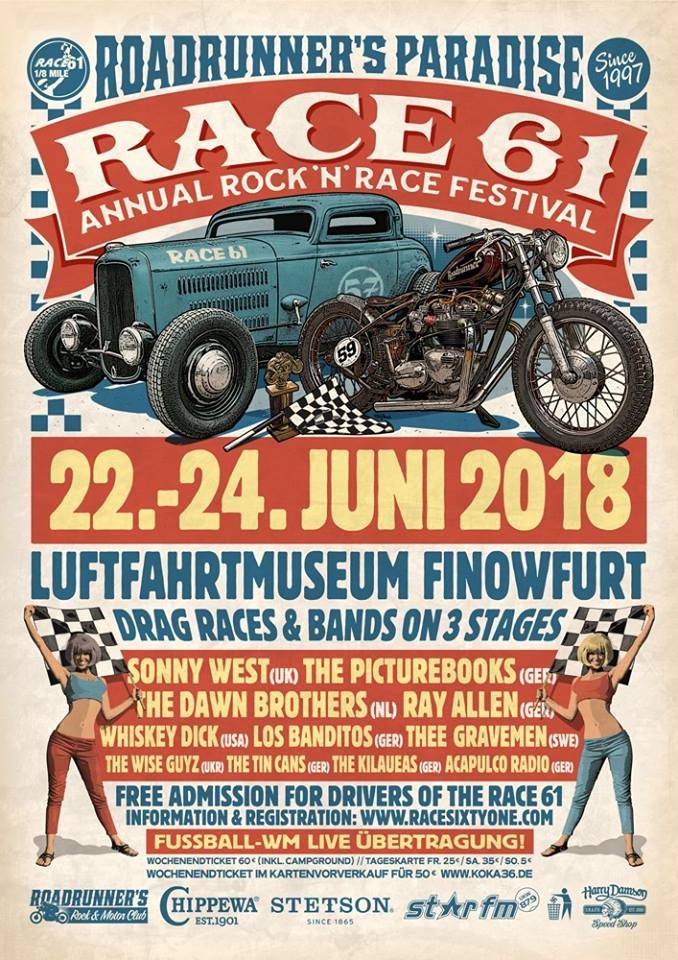 Race 61 Poster Festival Plakat 2018 offz.