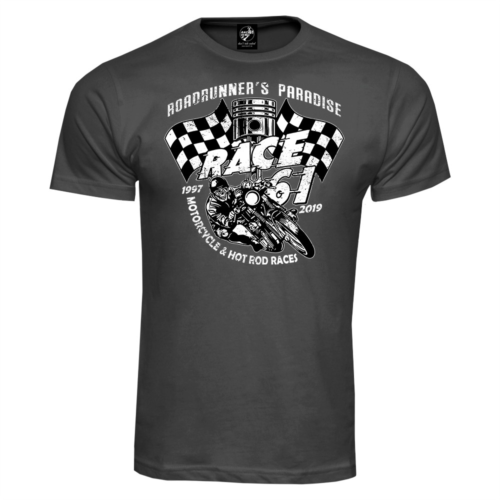 Race 61 T-Shirt 1997-2019 grau